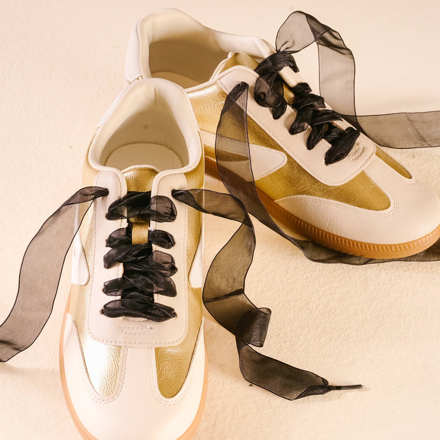 Step It Up Shoelaces-Sheer Black