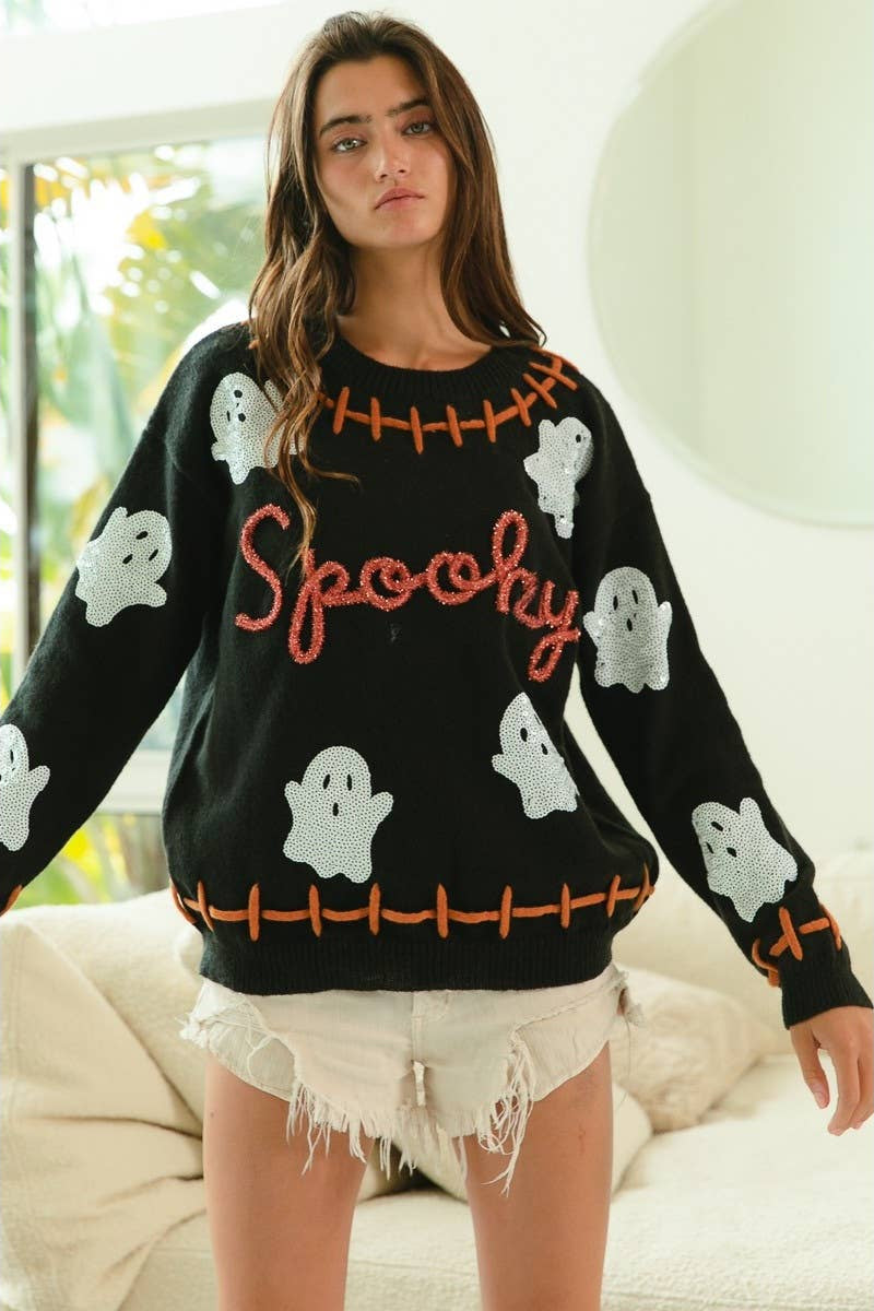 Spooky Ghost Sweater