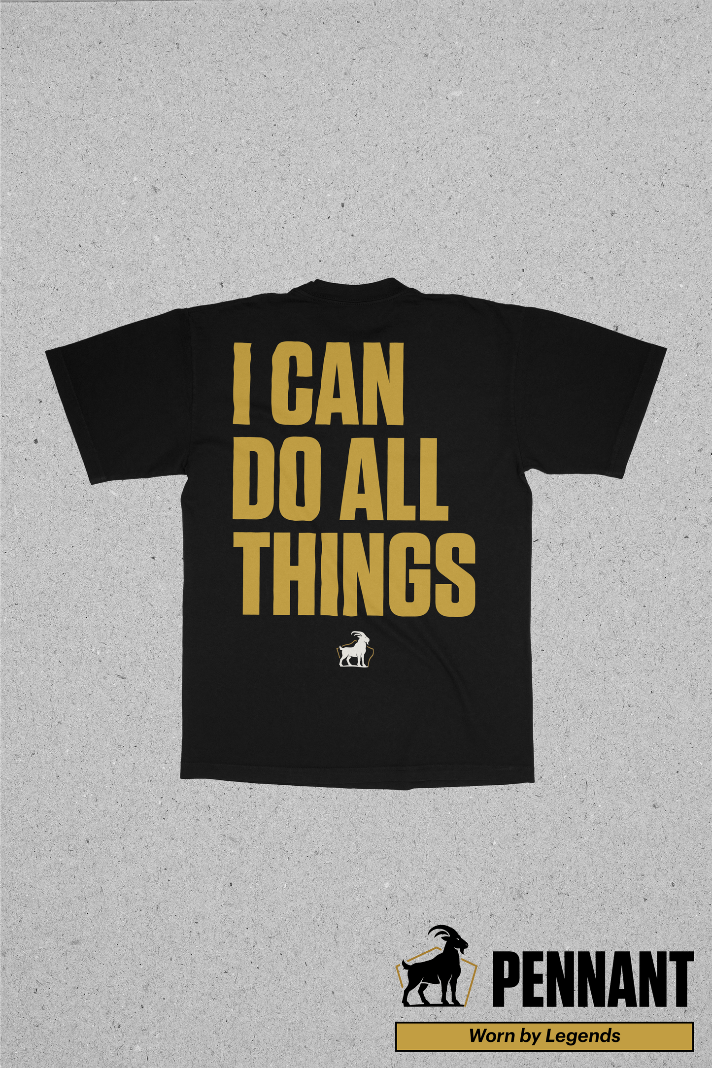 I Can Do All Things - Black/Gold