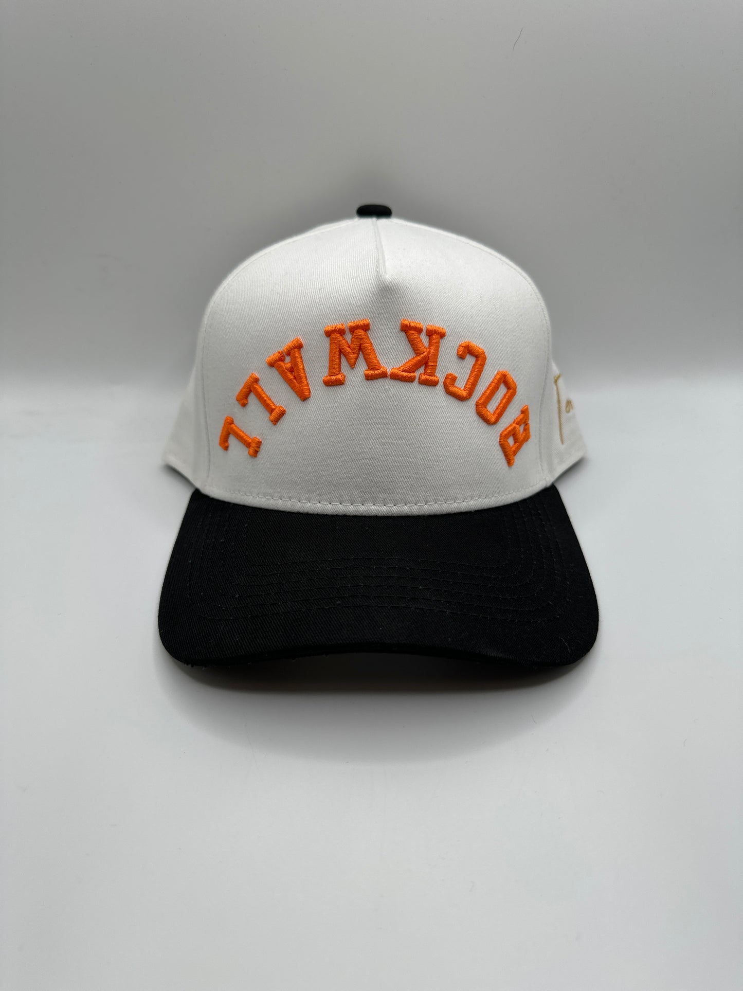 Upside Down Rockwall - White/Black/Orange