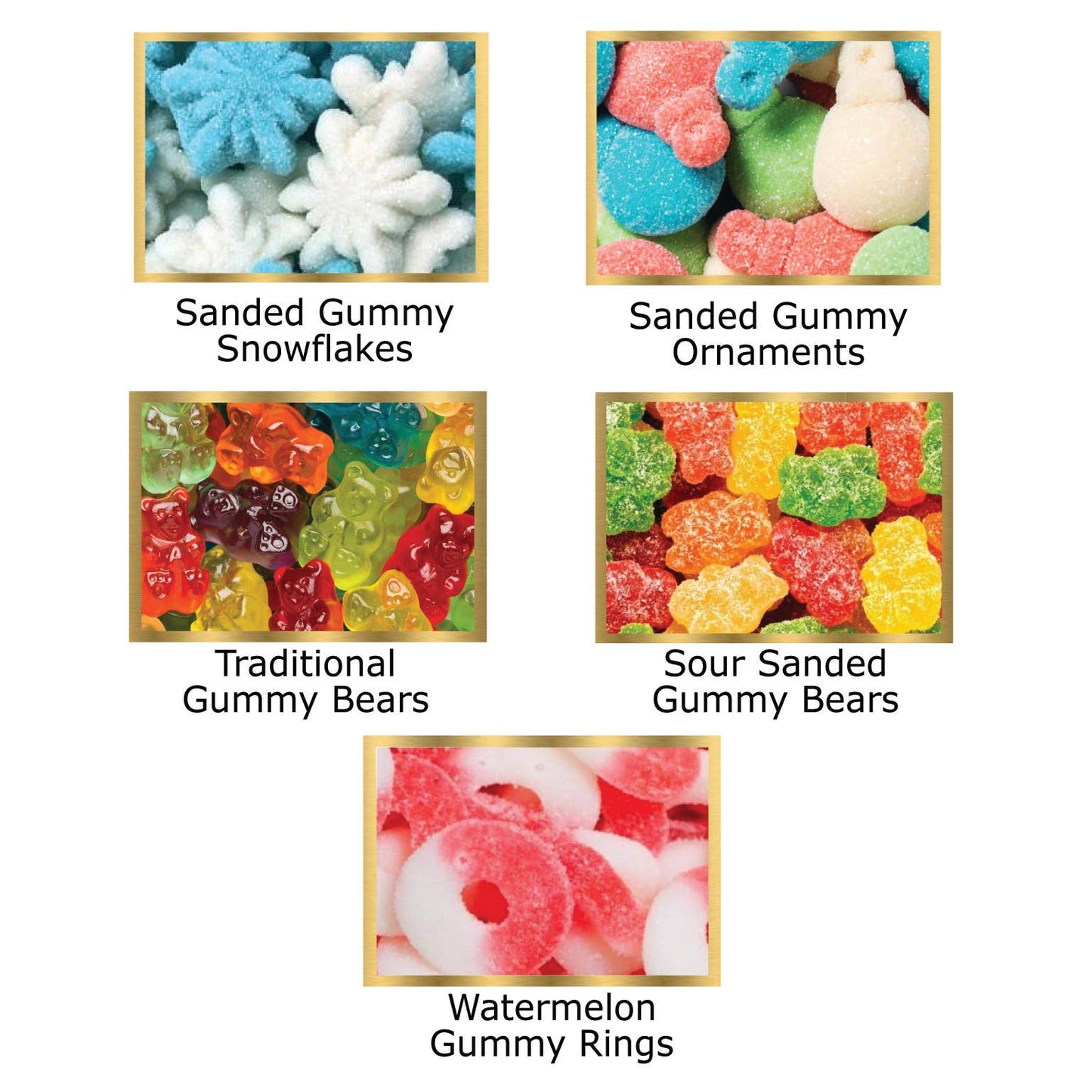 Holiday Candy Regular Treat Bags