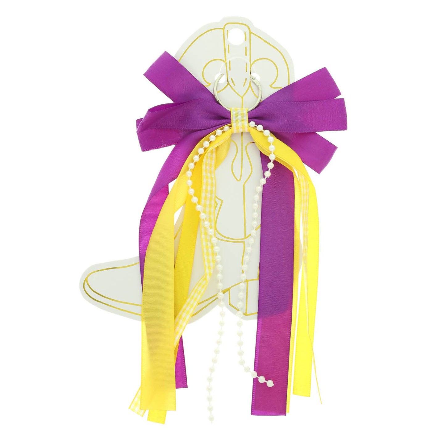 Gameday Ribbon Boot Charm