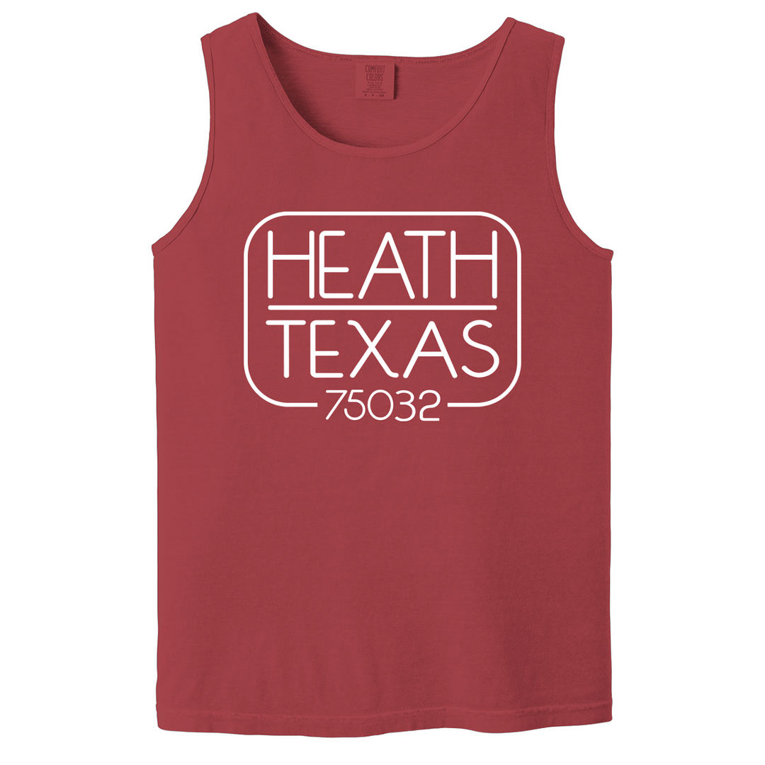 Heath License Plate Tank