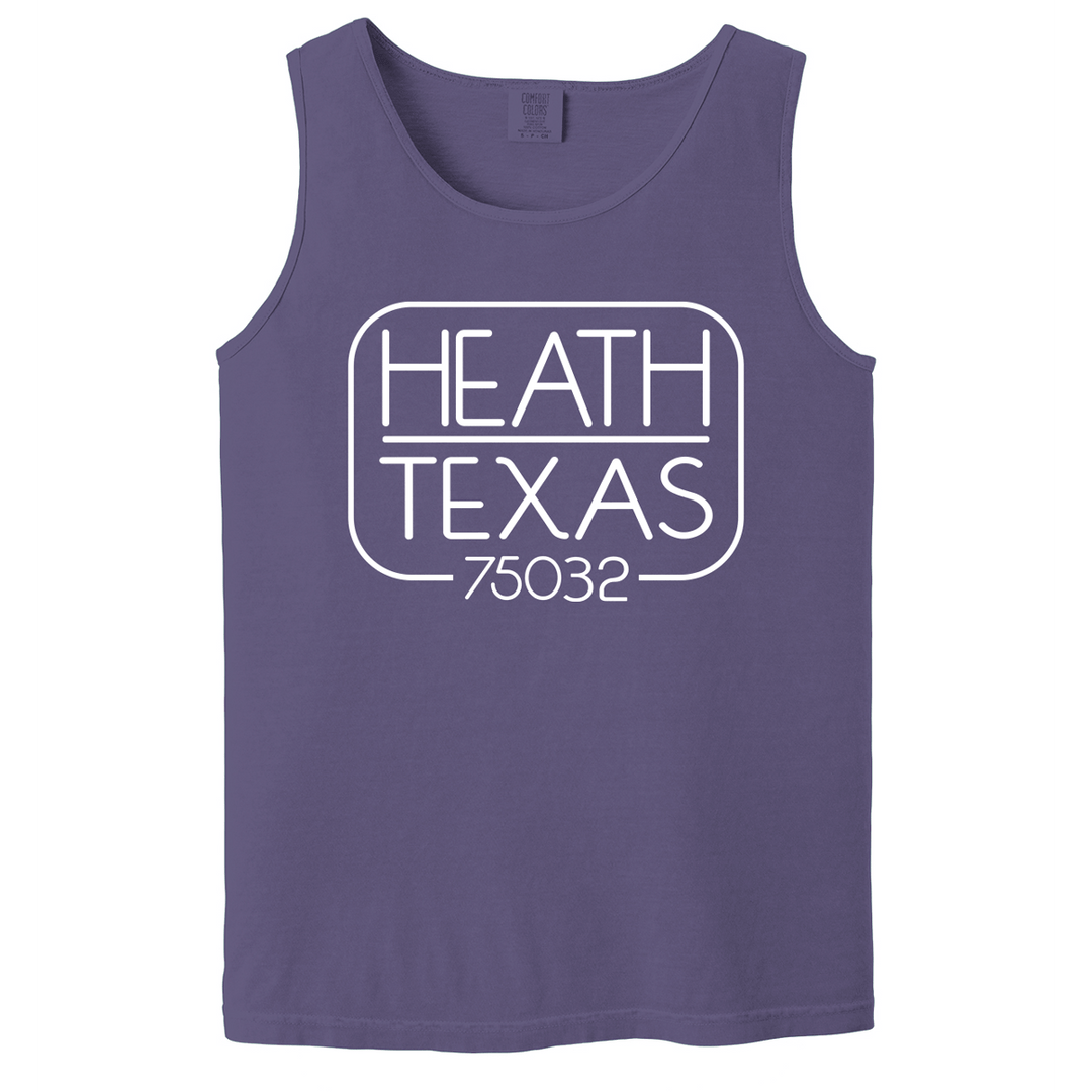 Heath License Plate Tank