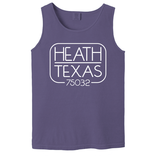 Heath License Plate Tank