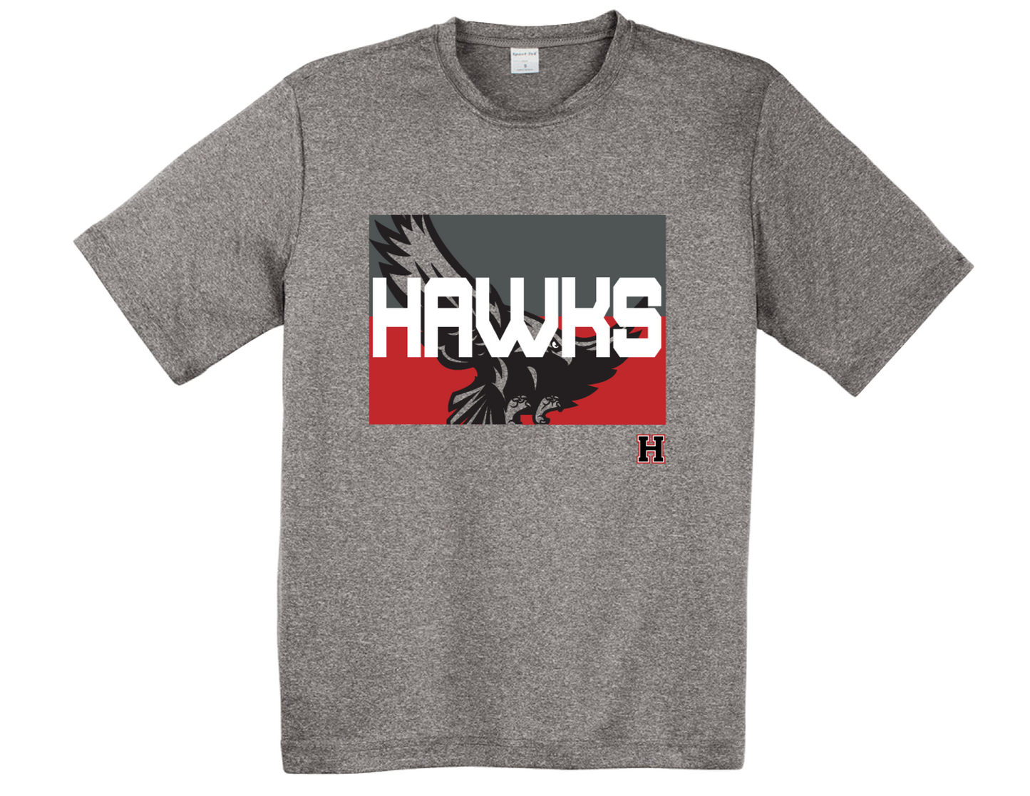 Hawks Mascot Split Dri-Fit