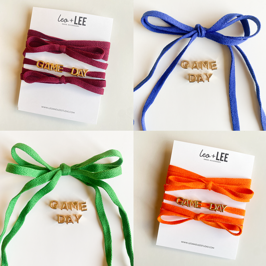 Game Day Sneaker Charm Sets | Perfect for sports fans!