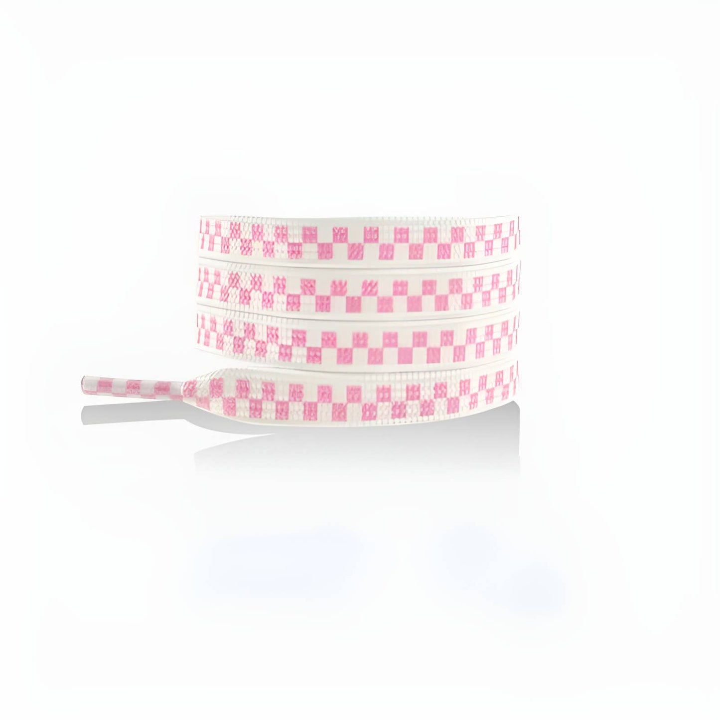 3D Checkerboard Flat Shoelace - Multi Colors Available