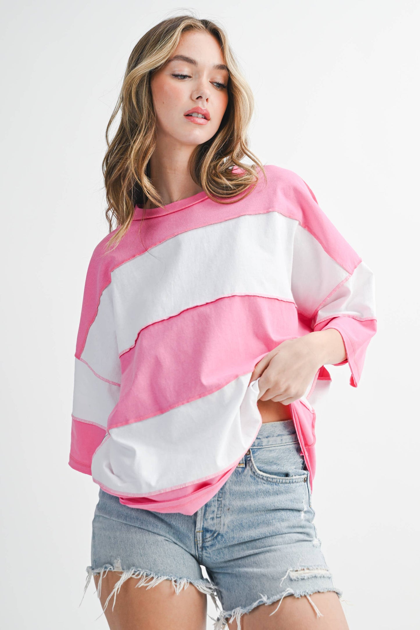 Color Block Top