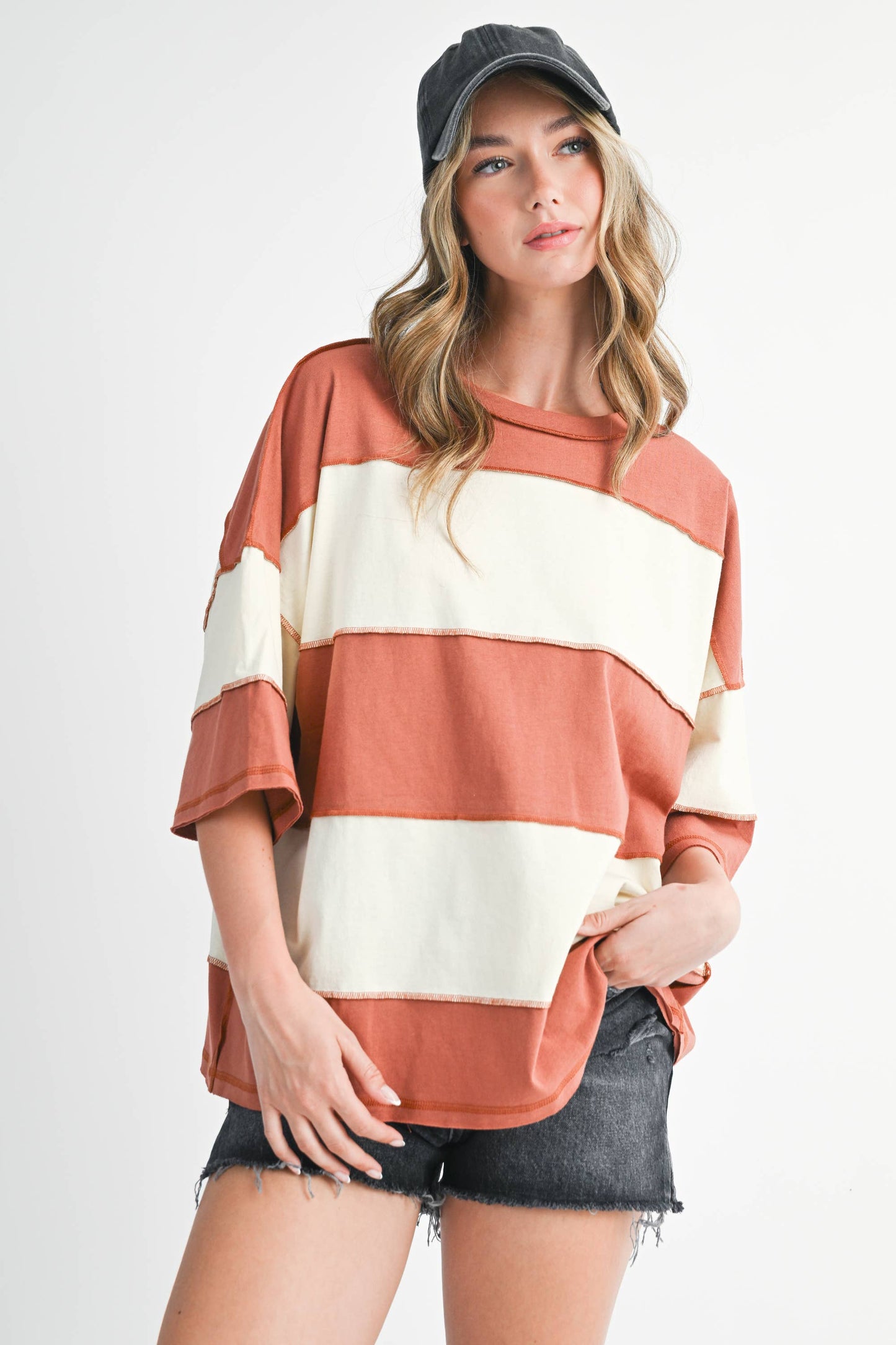 Color Block Top