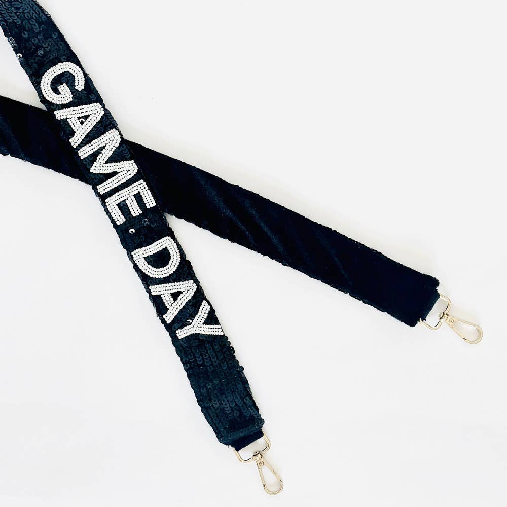 Gameday Beaded Sequin Purse Strap