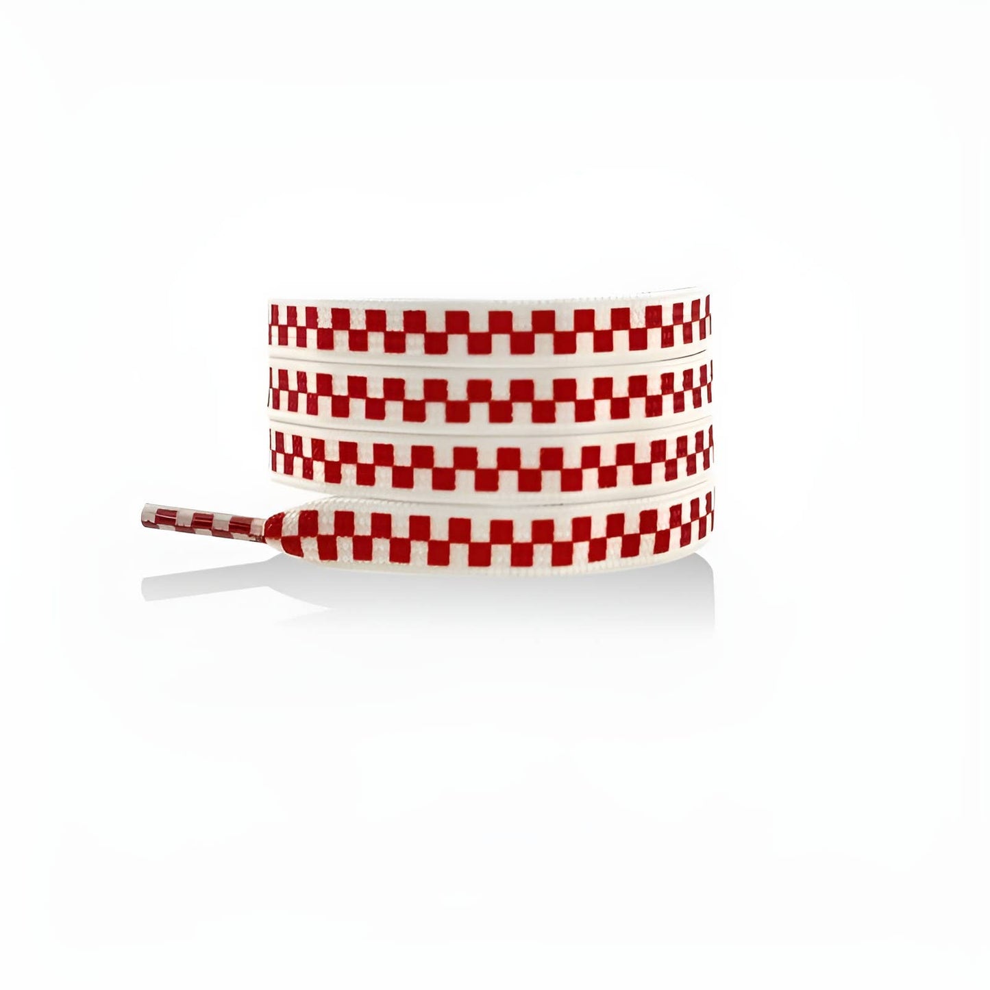 3D Checkerboard Flat Shoelace - Multi Colors Available