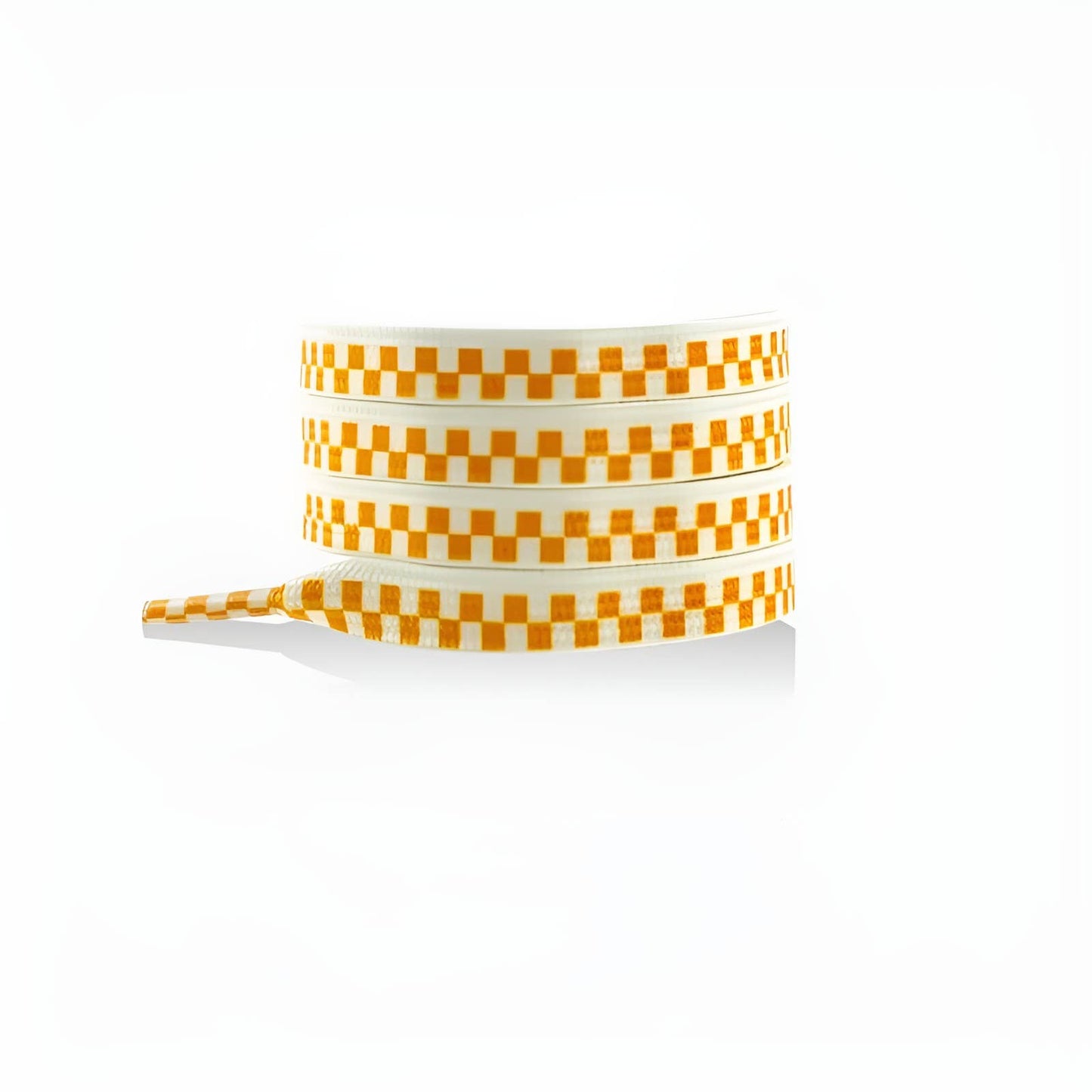 3D Checkerboard Flat Shoelace - Multi Colors Available