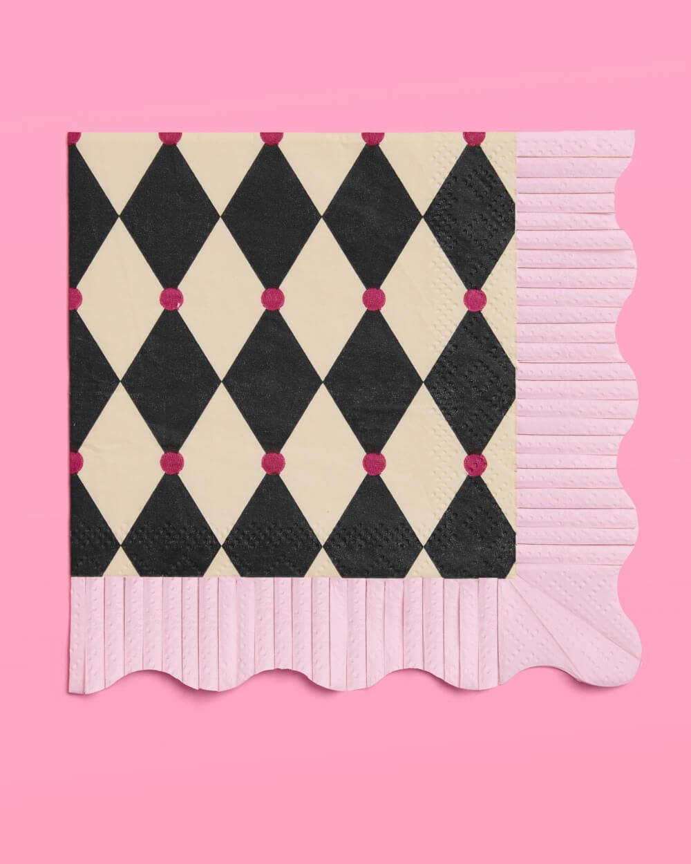 Mayhem Napkins - 24 paper napkins, circus checkers