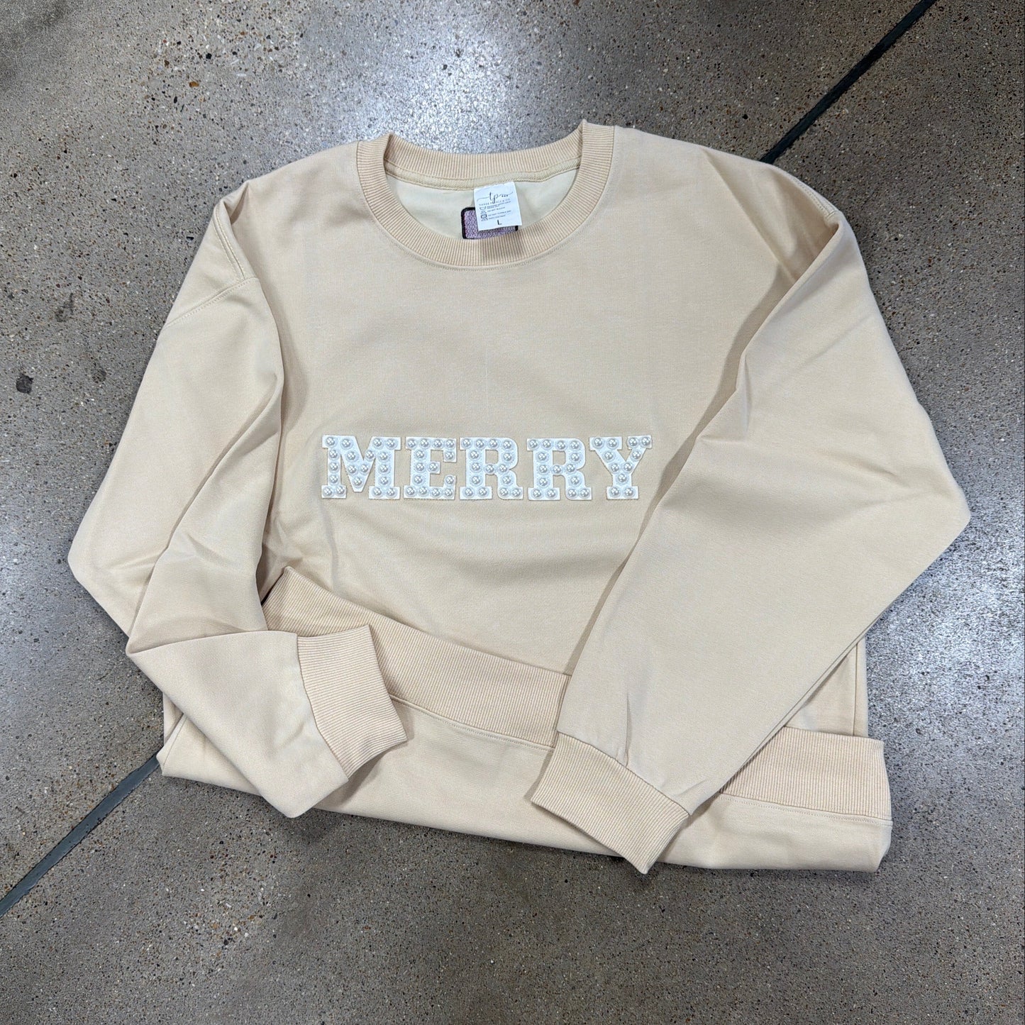 Merry Pearl Sweatshirt x Three Pearls