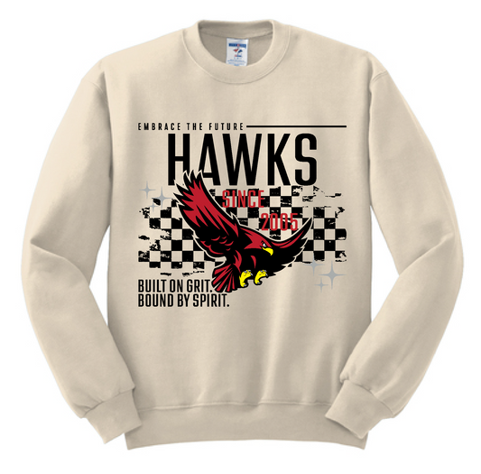 Embrace The Future Hawks Crewnack