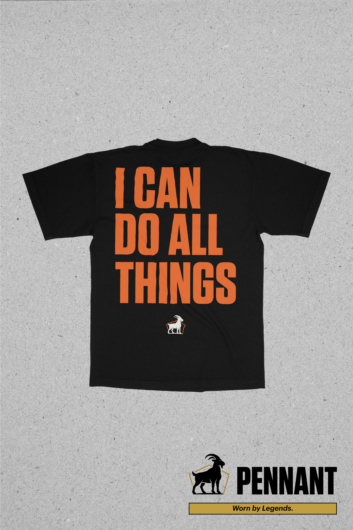 I Can Do All Things - Black/Orange