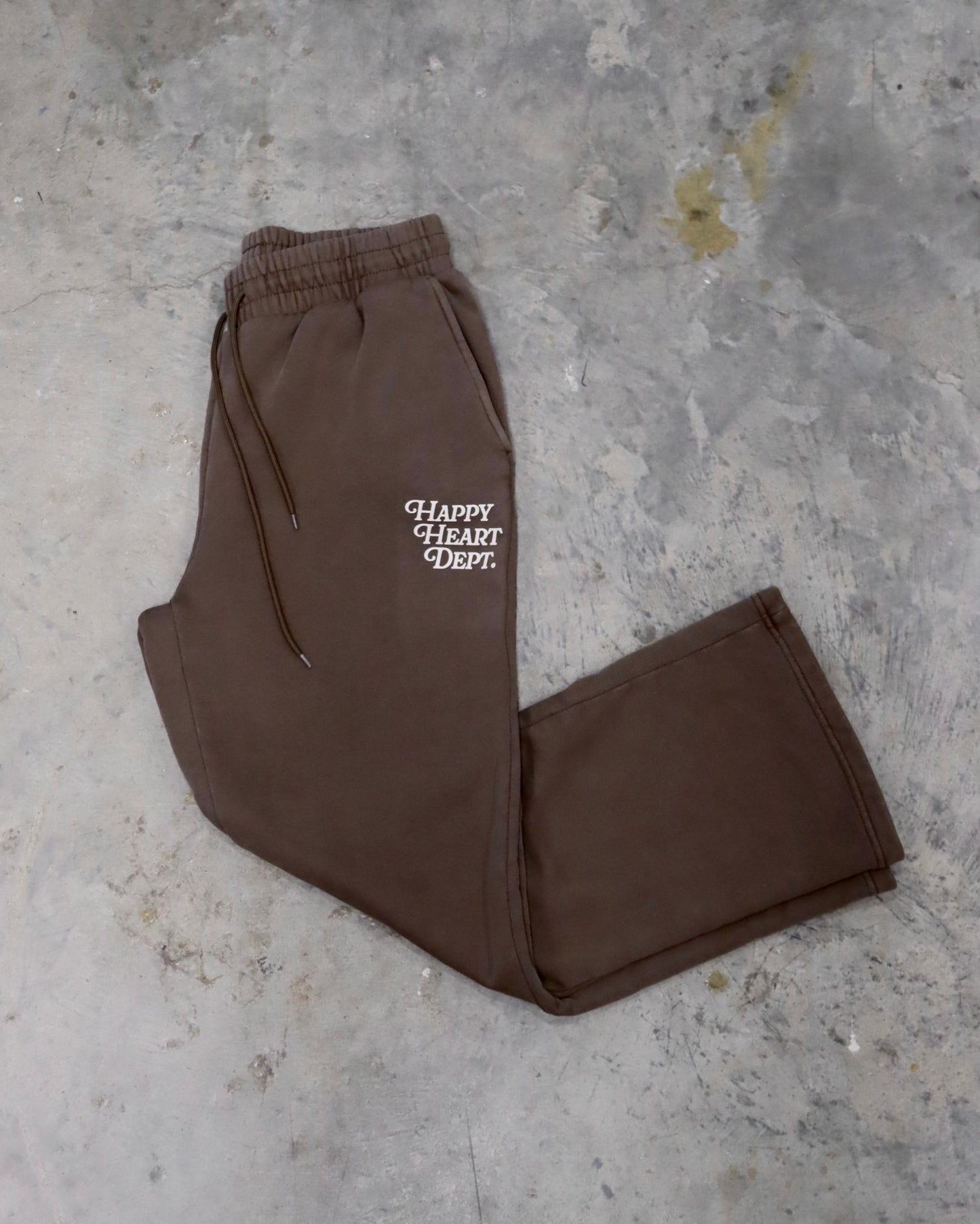 Happy Heart Dept. Brown Sweatpants
