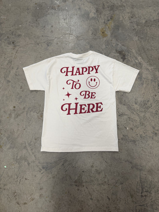 Happy Heart Dept. Cream Tee