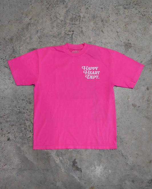 Happy Heart Dept. Pink Tee
