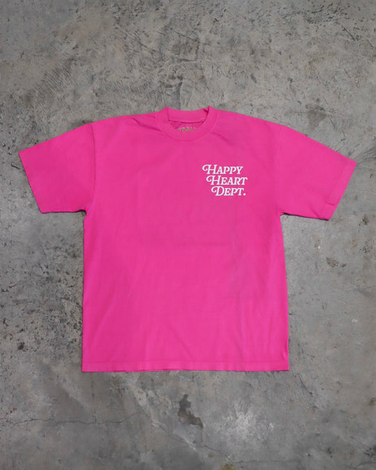 Happy Heart Dept. Pink Tee