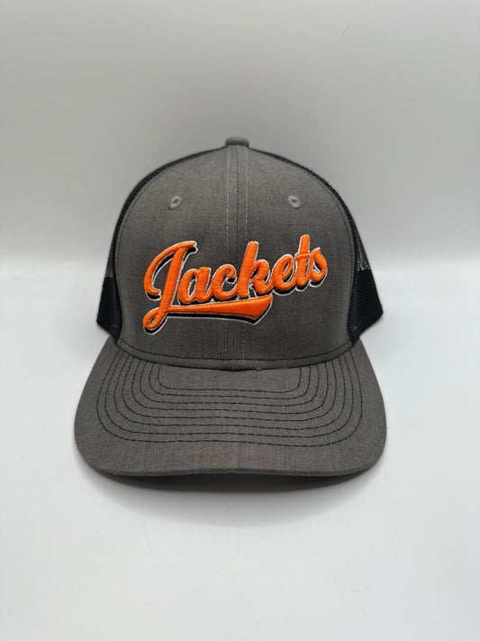 Jackets Athletic Script Trucker