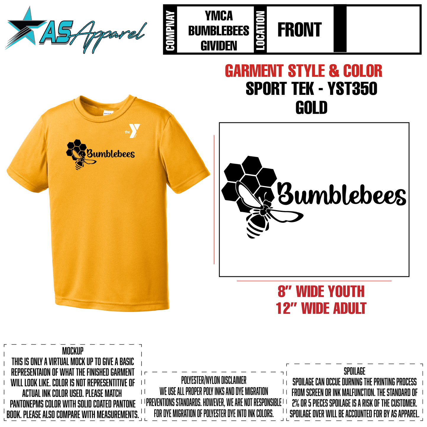 Bumble Bees Youth YMCA (Gividen)