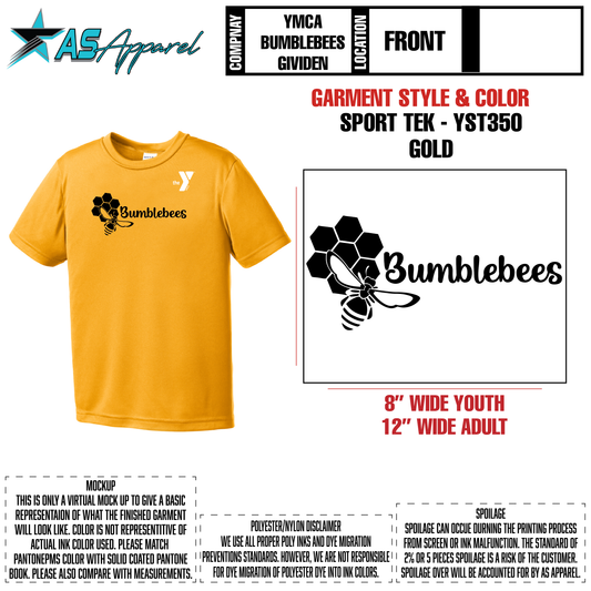 Bumble Bees Youth YMCA (Gividen)