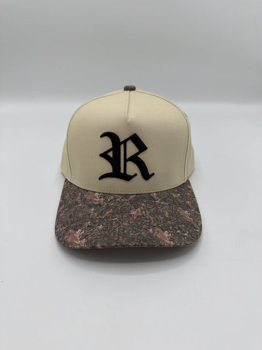 Old English R Puff Hat