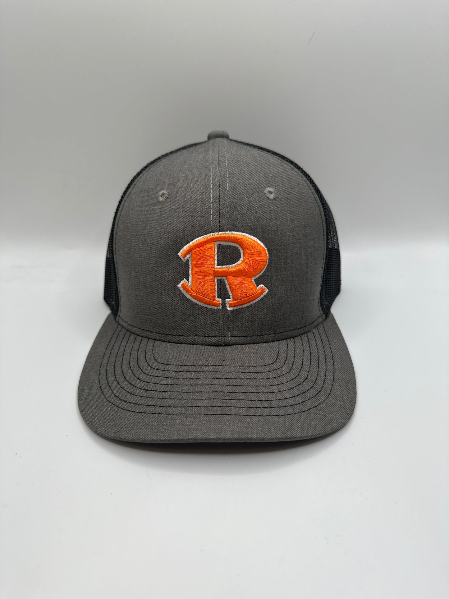 Rockin' R Trucker - Grey/Black/Orange