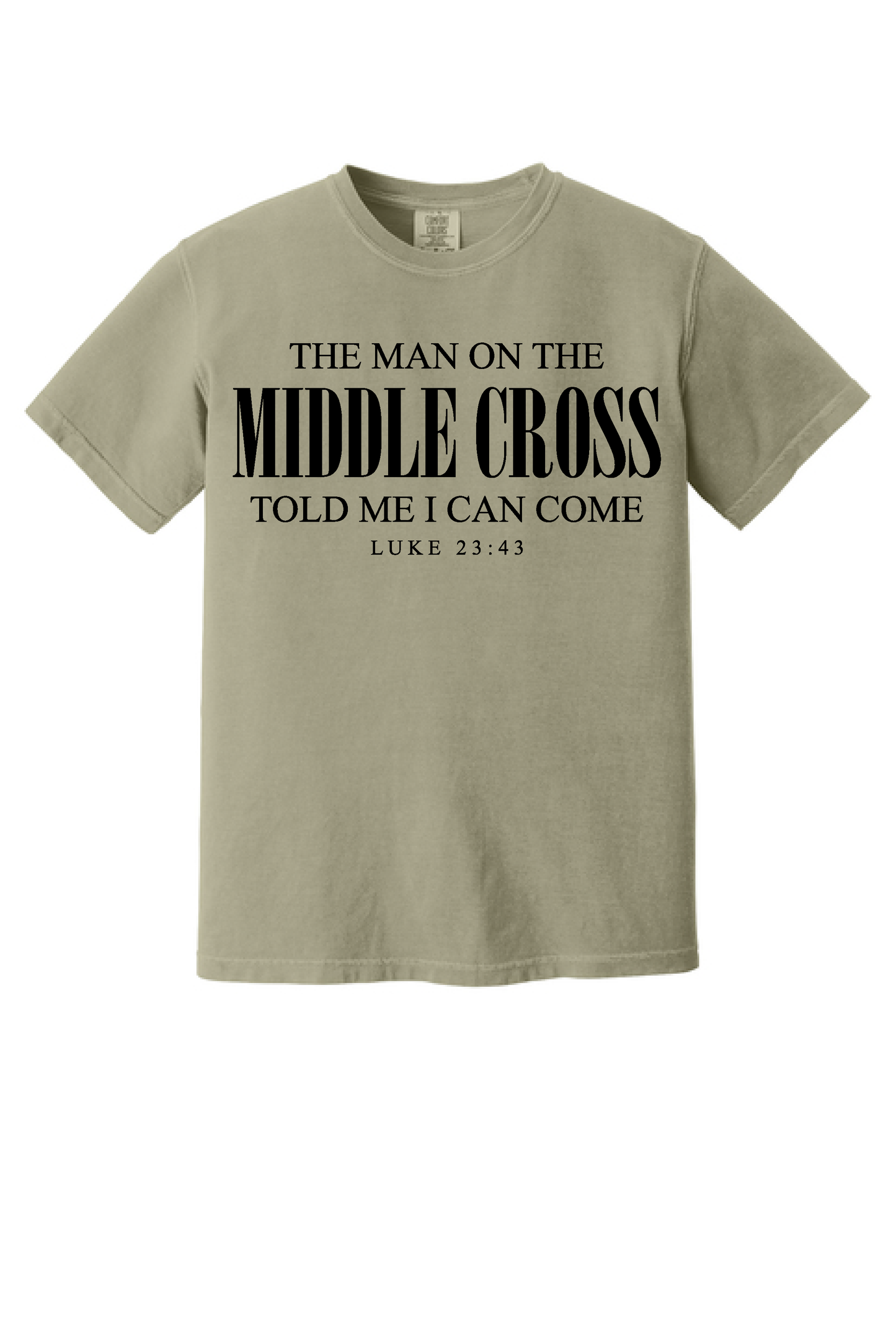 The Man On The Middle Cross