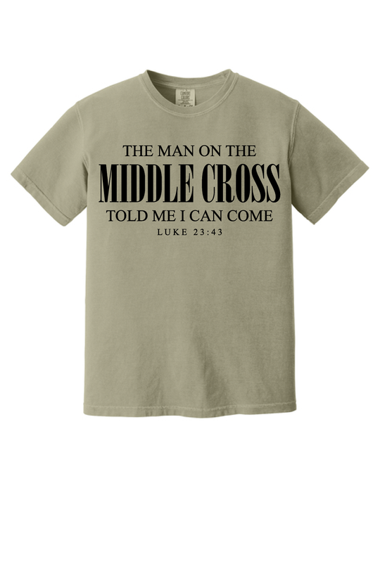 The Man On The Middle Cross