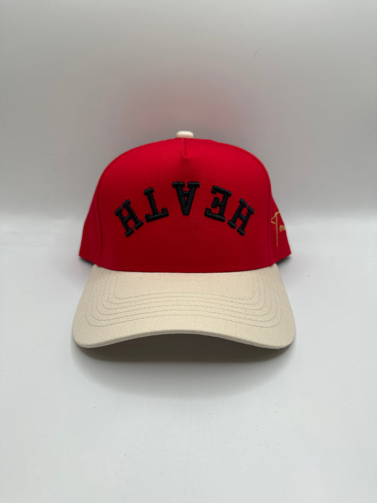 Upside Down Heath - Red/Cream/Black