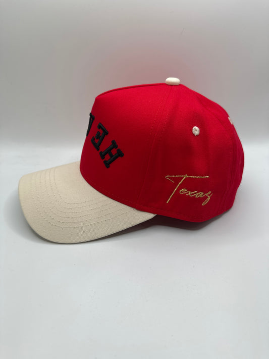 Upside Down Heath - Red/Cream/Black