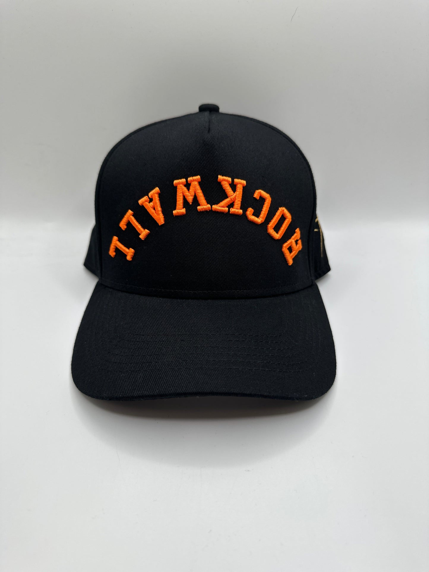 Upside Down Rockwall - Black/Black/Orange