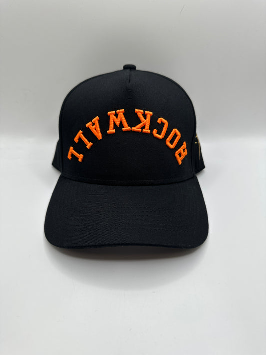 Upside Down Rockwall - Black/Black/Orange