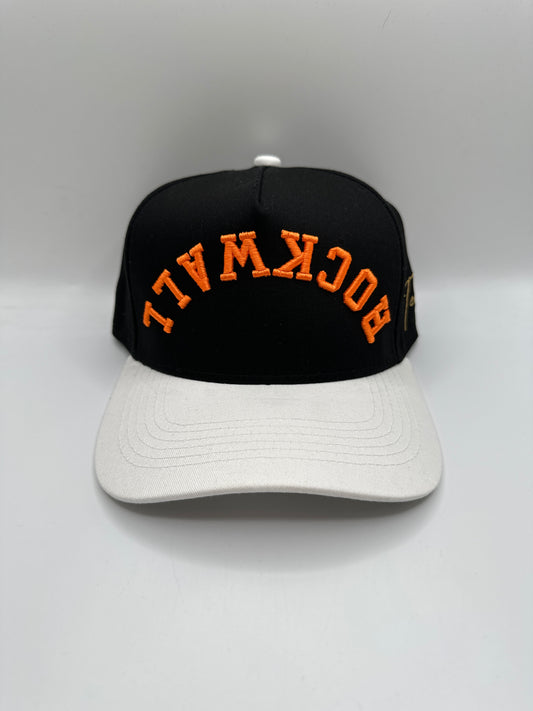 Upside Down Rockwall - Black/White/Orange