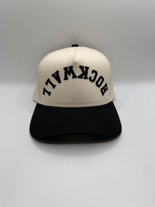Upside Down Rockwall - Cream/Black/Black