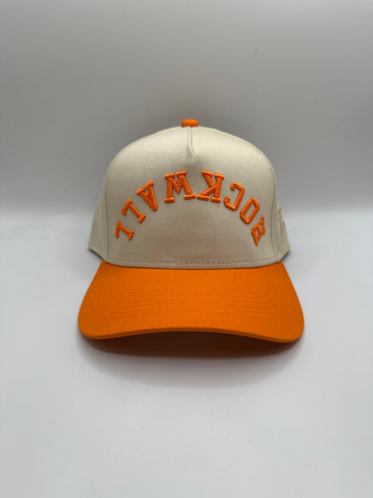 Upside Down Rockwall - Cream/Orange/Orange