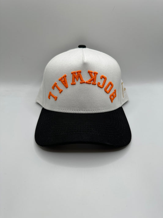 Upside Down Rockwall - White/Black/Orange