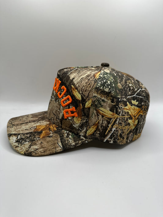 Upside Down Rockwall - Camo/Camo/Orange