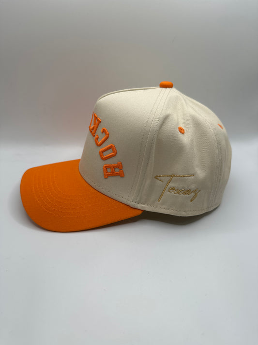 Upside Down Rockwall - Cream/Orange/Orange