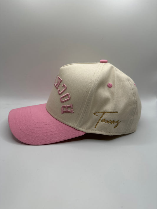 Upside Down Rockwall - Cream/Pink/Pink
