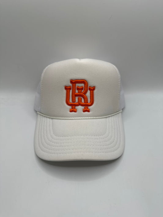 White RW Trucker Hat