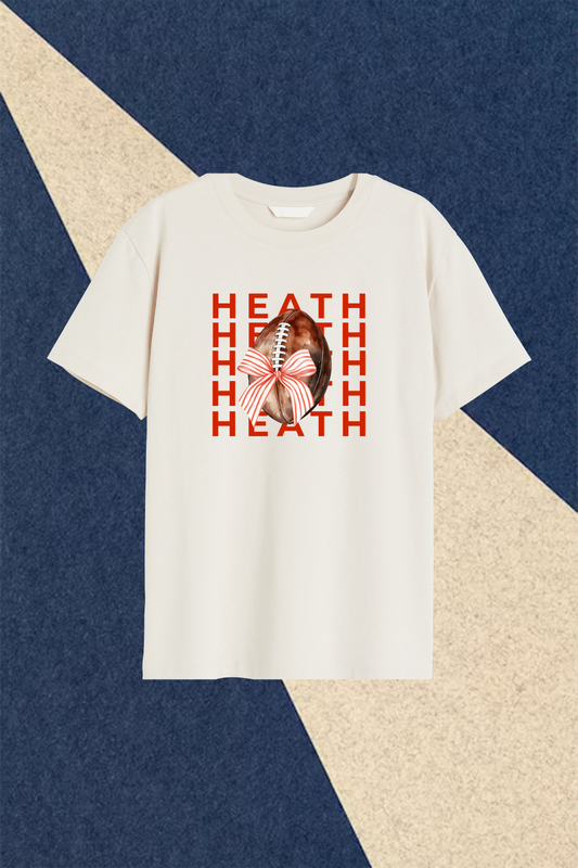 Heath Football Bow