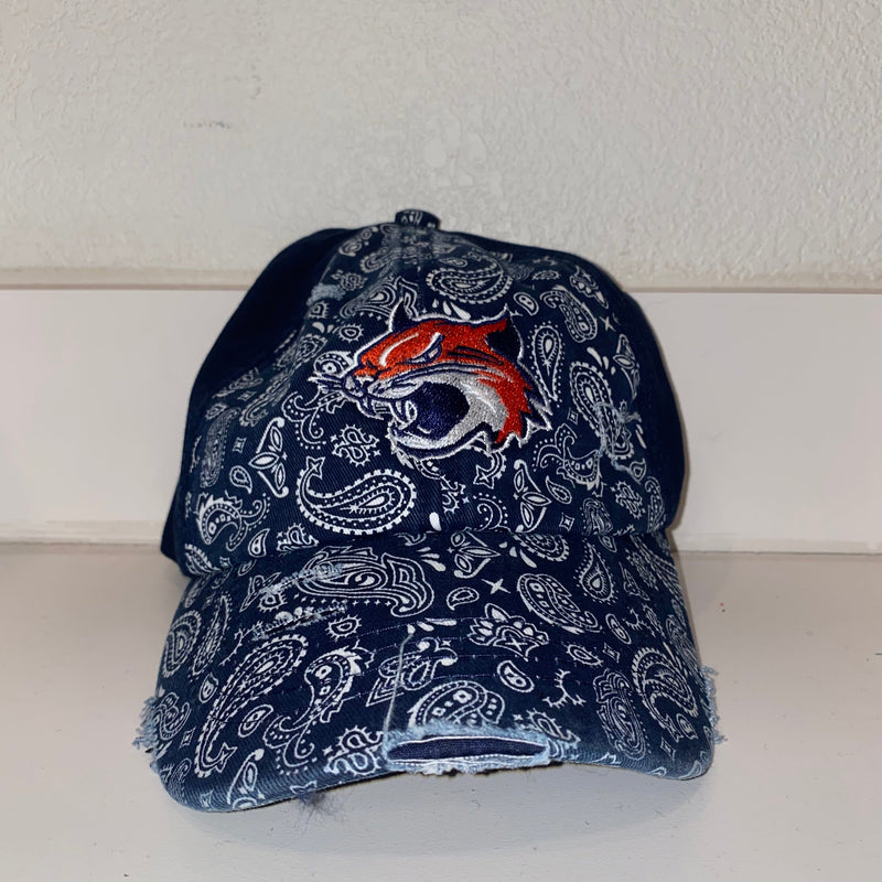 C.C. Beanie Williams Paisley Criss Cross High Pony