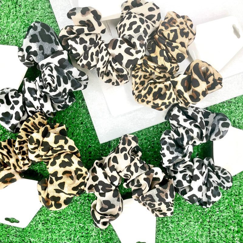Leopard Scrunchie