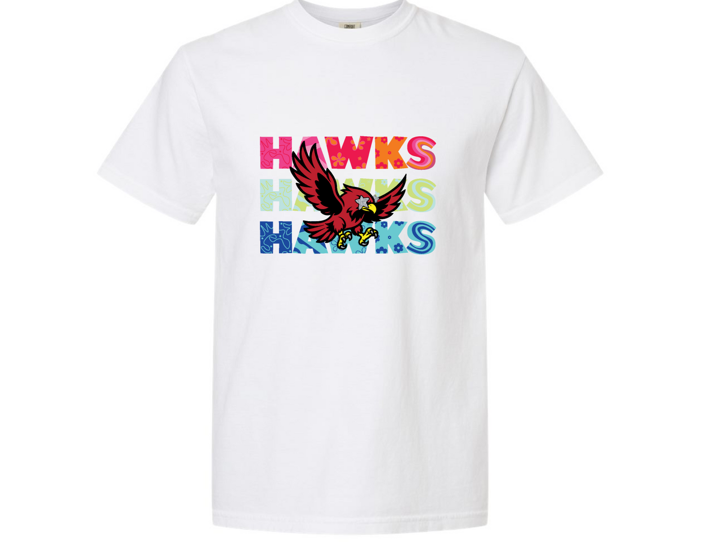 Hawks Preppy Mascot/ Comfort Color